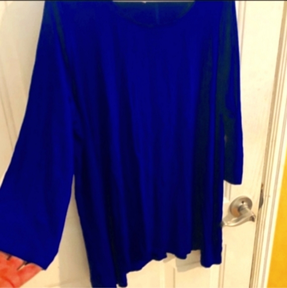 Royal Blue Tunic - Picture 2 of 2
